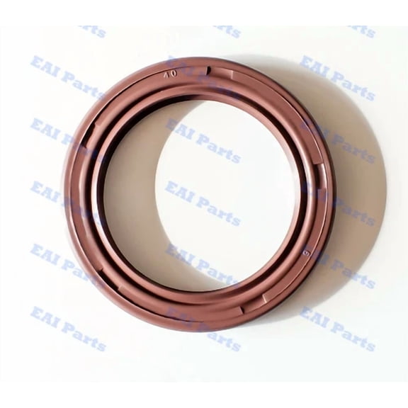 Vigor - Eai 40X55X6Mm Fpm/Fkm Oil Shaft Rotary Seal W/ Stainless Steel Spring Dbl Lip