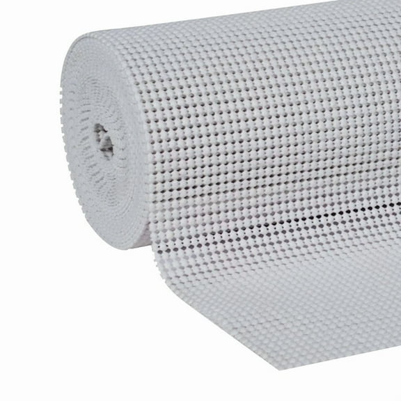 Vigor - Easyliner Select Grip Shelf Liner, White, 12 In. X 20 Ft. Roll