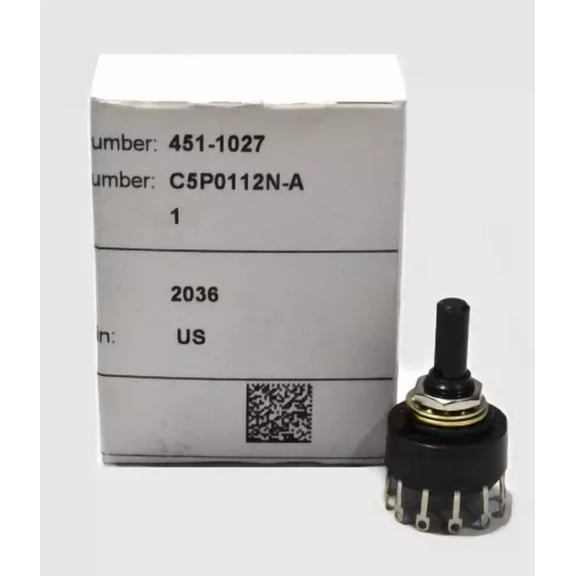 Vigor - Electroswitch C5P0112N-A Rotary Switch 1 Pole, 12 Pos New