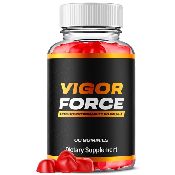 Vigor Force Gummies Advanced Formula All Natural Vitamin Supplement VigorForce 60 Gummies
