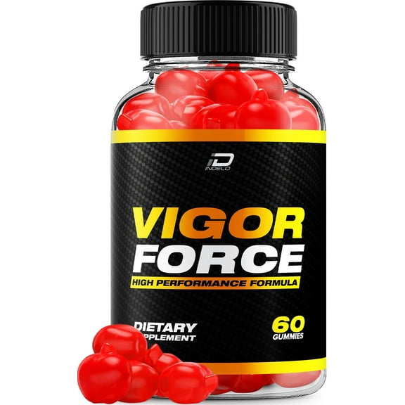 Vigor Force Gummies for Men  VigorForce Male Gummy All-Natural Reviews, 1 Pack, 60 Gummies