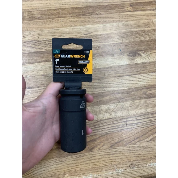 Vigor - Gearwrench 84867 3/4" Drive, 1" Deep Impact Socket, Chrome Molybdenum Free Ship