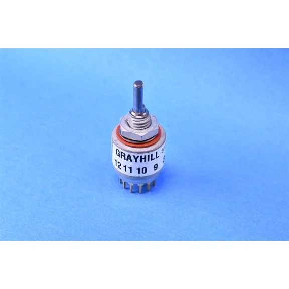 Vigor - Grayhill Rotary Switch 4 Position Dp4T 150Ma 200Ma 115Vac 51Spt30-01-2-04N