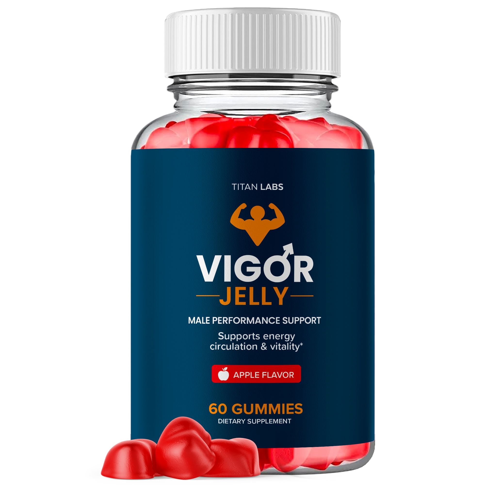 Vigor Jelly ACV Male Gummies Advanced Formula Vitamin Supplement ...