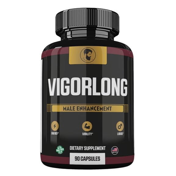 Vigor Long Supplement Advanced Formula, Vigor Long for Men, Vigorlong Capsules, 90 Count