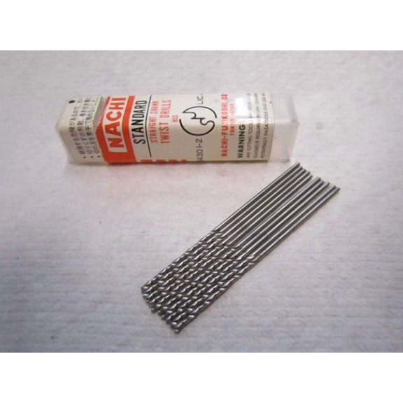 Vigor - Nachi 0062286 .95Mm Parallel Shank Twist Drill 118 Point 40Mm Oal Lot Of 10 Pcs