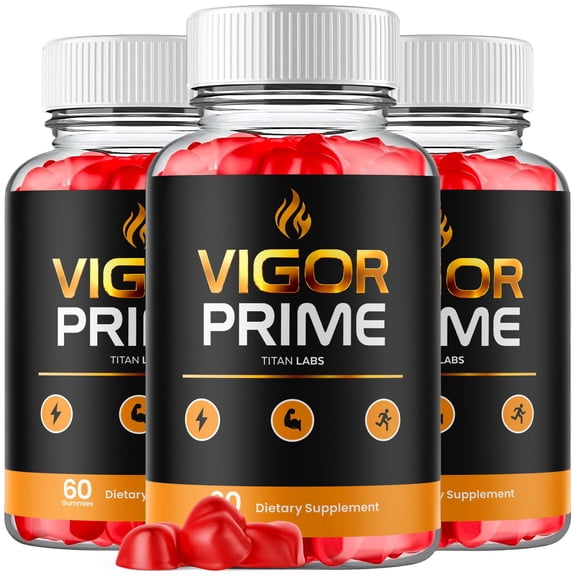 Vigor Prime ACV Gummies Advanced Formula Vitamin Supplement VigorPrime 180 Gummies
