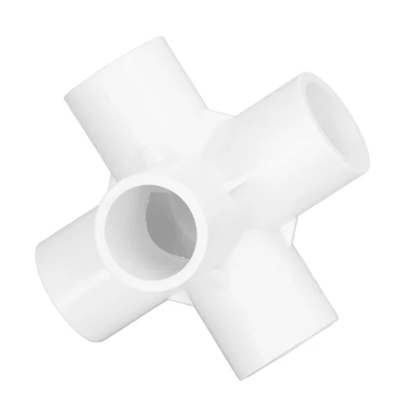 Vigor - Pvc Pipe Connector Impact Resistant 6 Way Pipe Fittings For Indoor And Outdoor