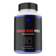 Vigor Rise Pro Capsules for Men, Maximum Strength, VigorRise Pro Male Supplement Pills All Natural Formula 1 Pack