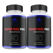 Vigor Rise Pro Capsules for Men, Maximum Strength, VigorRise Pro Male Supplement Pills All Natural Formula 2 Pack