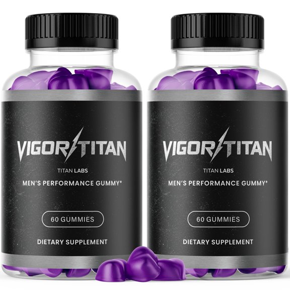 Vigor Titan ACV Gummies Advanced Formula Vitamin Supplement VigorTitan 120 Gummies