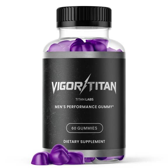 Vigor Titan ACV Gummies Advanced Formula Vitamin Supplement VigorTitan 60 Gummies