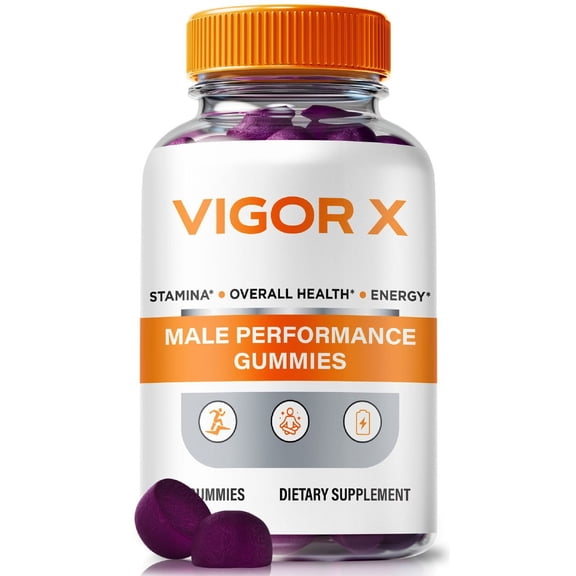 Vigor X Gummies  Official VigorX Plus All-Natural Gummies for Physical Health & Overall Well-Being, Premium VigorX Plus Gomitas for Energy, Vitality & Wellness Support, Reviews (60 Gummies)