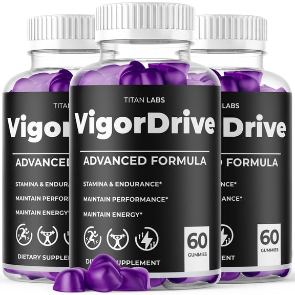 VigorDrive ACV Gummies Advanced Formula Vitamin Supplement Vigor Drive 180 Gummies