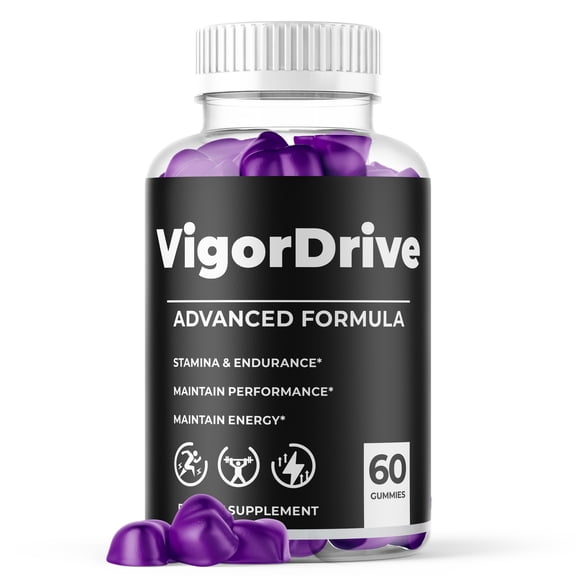 VigorDrive Gummies Advanced Formula All Natural Vitamin Supplement Vigor Drive 60 Gummies