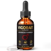 Vigorait   Health Support with Natural Ingredients to Support Steady Energy, Stamina & Drive | Daily Formula in Easy-to-Take Drops, 30 Day Supply 30 Servings