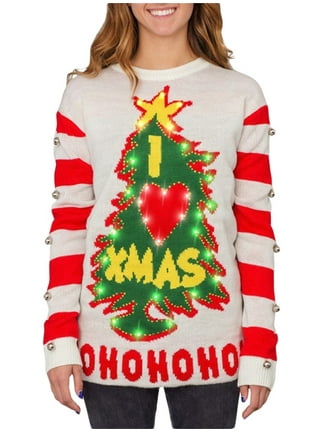 Jingle Bells Surfing Swells HZ92303 Ugly Christmas Sweater unisex