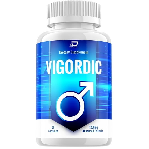 Vigordic for Men Capsules, Vegordic Vitamin Complex Pills, 60 Capsules