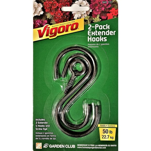 Vigoro 2-Pack Extender Hooks Hanger