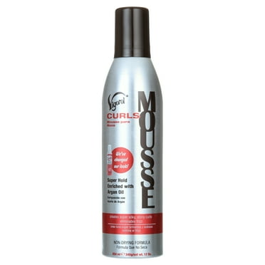 Vigorol Curling Mousse, 12 oz., Frizzy Hair Type, Moisturizing, Anti-Frizz, Unisex
