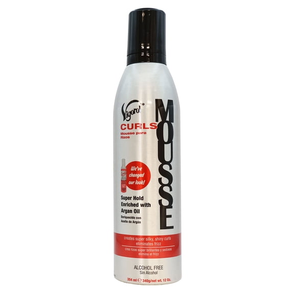 Vigorol Mousse Curly, 12 Oz., Pack of 3