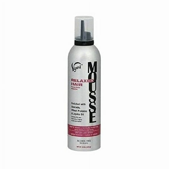 Vigorol Relaxed Hair Mousse Distinctly different daily styling foam 12 Ounce{{name}