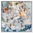thumbnail image 1 of Vigorous Hues Canvas Print Summer Wall Decor by Art Remedy, White Frame, 40 x 40, 1 of 6