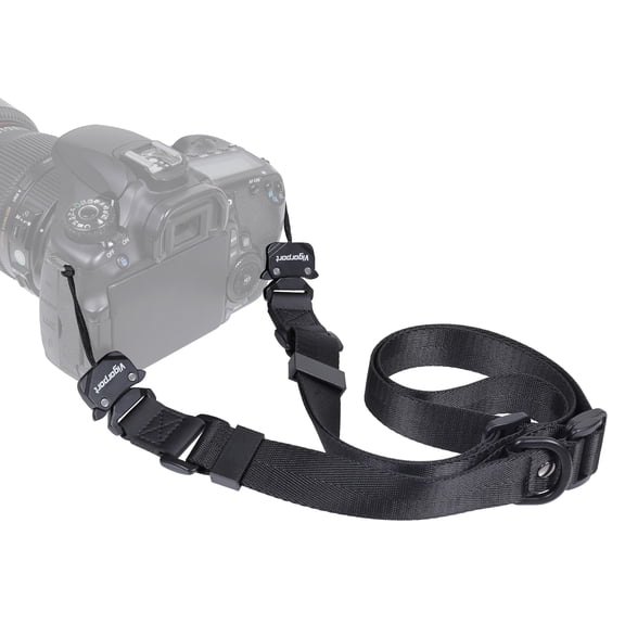 Vigorport Camera Strap Vintage Quick Release 1 Pack 37-60 in Black