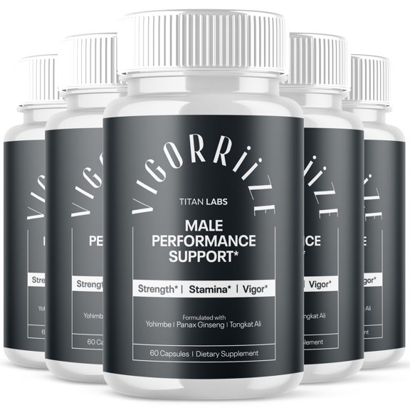 Vigorriize Advanced Formula Natural Supplement Pills for Max Strength Vigor Riize 300 Capsules