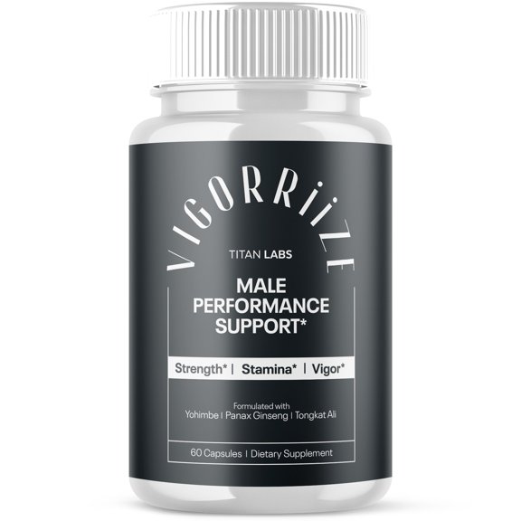 Vigorriize Advanced Formula Natural Supplement Pills for Max Strength Vigor Riize 60 Capsules