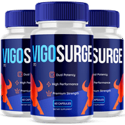 Vigosurge Plus Advanced Formula Supplement with Premium Ingredients 3 Pack