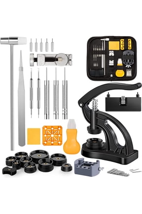 Removable Cover Watch Repair Tools & Kits Includes Back Case Opener & Link Removal Tool