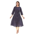 thumbnail image 1 of Vihaan Impex Printed Casual Blue Floral Kurti for Women Long Kurta Tunic Large, 1 of 6
