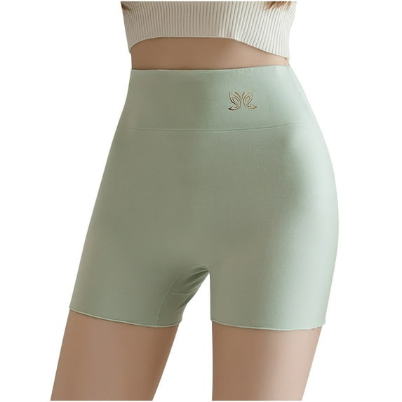 Viikei 2025 Summer Shorts for Women Plus Size Women's Leggings High Rlasticity Large Size Half Pants Can Be Worn Externally Slim Fitting Leggings