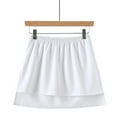 thumbnail image 1 of Viikei 2025 Summer Womens Skirts and Dresses Women's Layered Tiered Sheer Stripe Printing Extender Half Slip Plus Size Skirt, 1 of 9