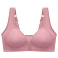 thumbnail image 1 of Viikei Bras for Women Sports Bras Wirefree Soild Small Cup Front Buckle Underwear, 1 of 5