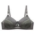 thumbnail image 1 of Viikei Bras for Women Sports Bras Wirefree Solid Color Comfortable Hollow Out Lingerie, 1 of 3