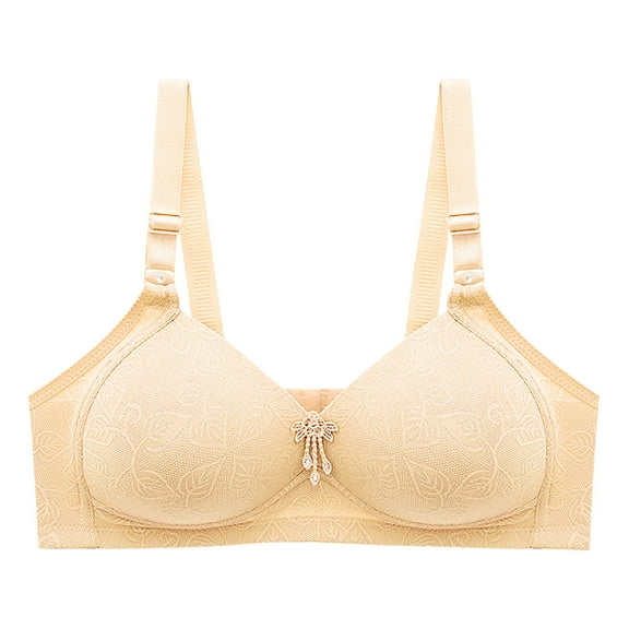 Viikei Bras for Women Sports Bras Wirefree Solid Color Comfortable Hollow Out Lingerie