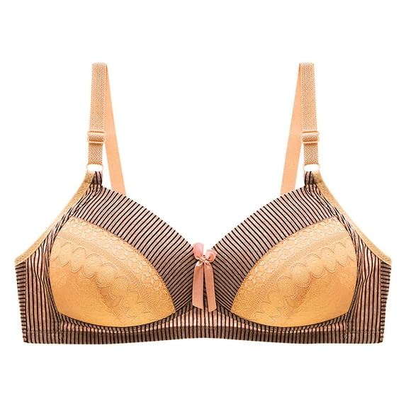 Viikei Bras for Women Sports Bras Wirefree Solid Color Comfortable Hollow Out Lingerie