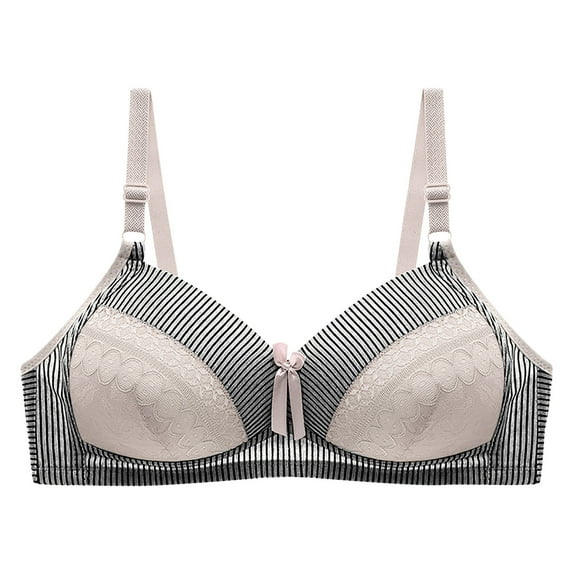 Viikei Bras for Women Sports Bras Wirefree Solid Color Comfortable Hollow Out Lingerie