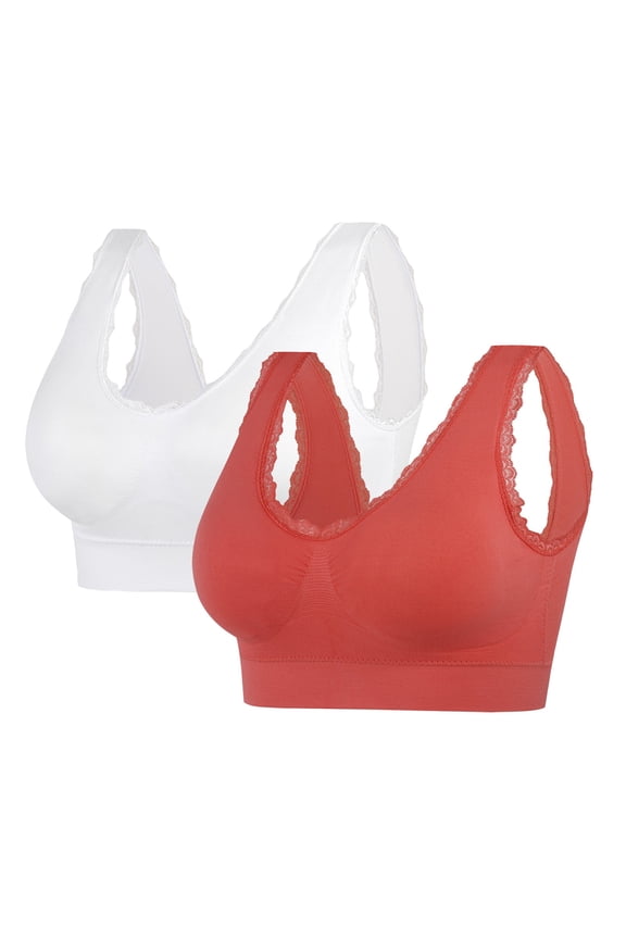 Breathable Women's Sports Bra for Zumba Classes,Women Yoga Solid Sleeveless Cold Shoulder Casual Tanks Blouse Intimates Watermelon Red XL