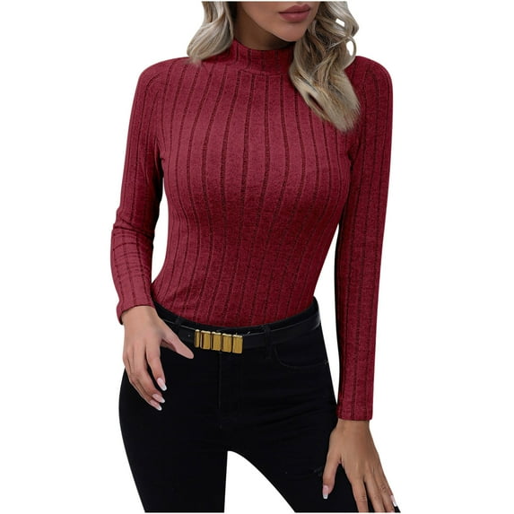 Viikei Cardigan Sweaters for Women Plus Size Women's Winter Fashion Sexy Solid Neck Knitted Long Sleeve Top