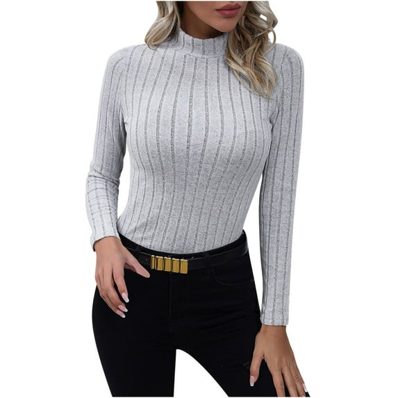 Viikei Cardigan Sweaters for Women Plus Size Women's Winter Fashion Sexy Solid Neck Knitted Long Sleeve Top