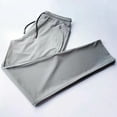 thumbnail image 1 of Viikei Cotton Sweatpants for Men Soft Feel,Summer Men's Sports and Casual Pants Thin Pants Loose Air-conditioned Pants Inch Mesh Pants Gray M, 1 of 4