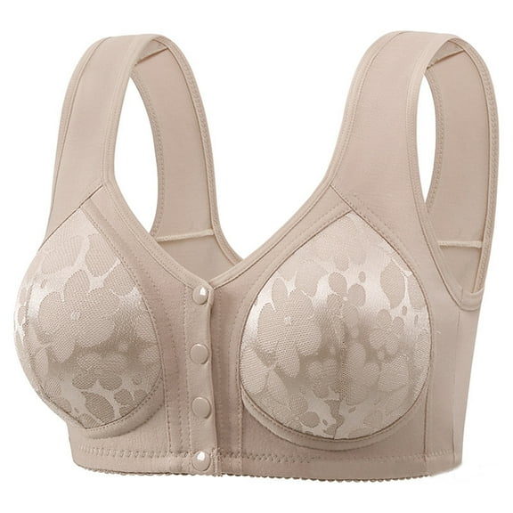 Viikei Everyday Wear Women's Bra with Light Lift,Woman Color Thin and Steel Hoop Gathered Breathable Underwear for Daily Bras Silver 44/100