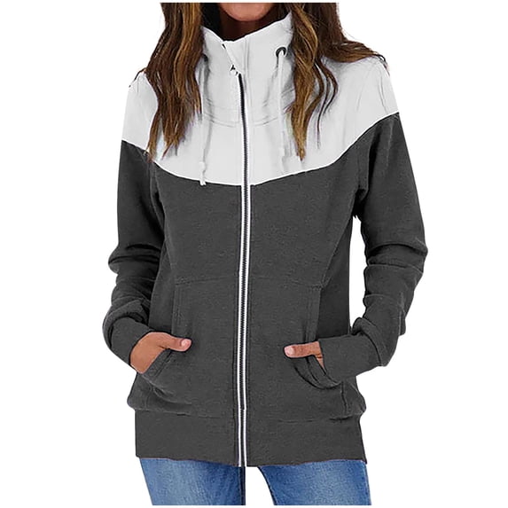 Viikei Fashion Woman Long Sleeve Open Front Loose Outerwear Solid Blouse Coat Tops Pockets Blouse