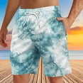 thumbnail image 1 of Viikei Men's Shorts for Beach and Summer,Men's Special Print Beach Casual Trouser Shorts Pants Green S, 1 of 4