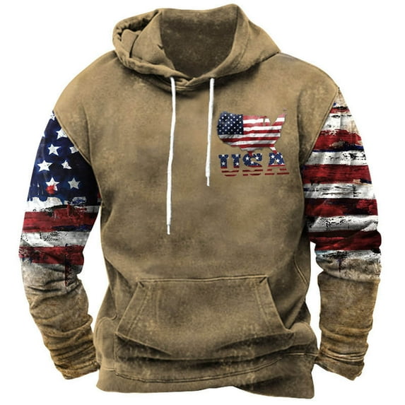 Viikei Mens Hoodies Clearance Sweatshirts for Men Hoodie Men's Summer New Pure Cotton Top Comfortable Fashion Blouse Top