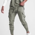 thumbnail image 1 of Viikei Mens Pants Clearance Plus Size Pants Men Trousers for Men Fashion Sports Casual Waterproof Casual Pants Fitness Leggings Sweatpants, 1 of 6