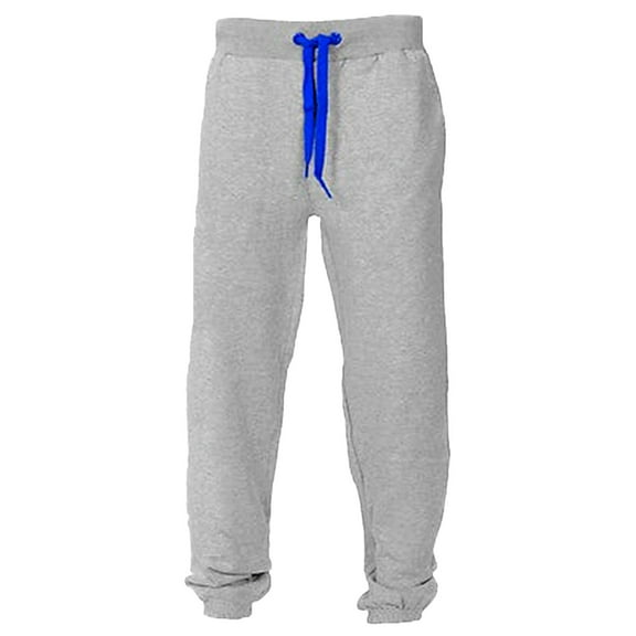 Viikei Mens Pants Clearance under $5.00,Mens Joggers Clearance,Men's Spring and Winter Fashion Casual Sports Popular Sweatpants and Pants Gray L